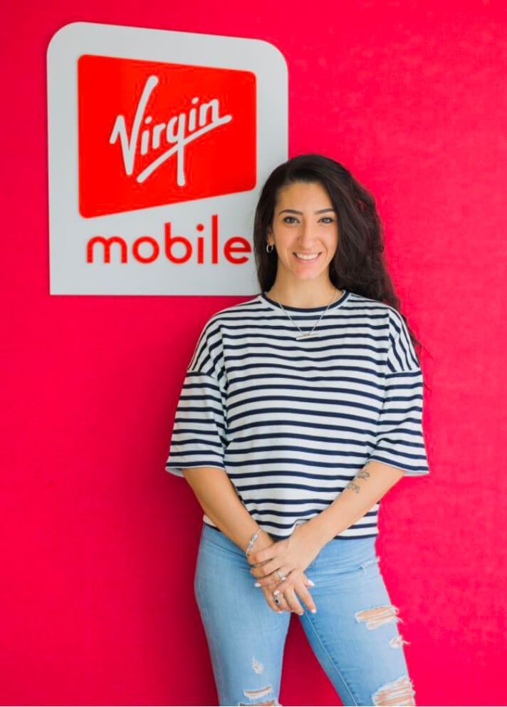 Joumana from Virgin mobile UAE