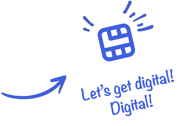 eSIM let's get Digital!
