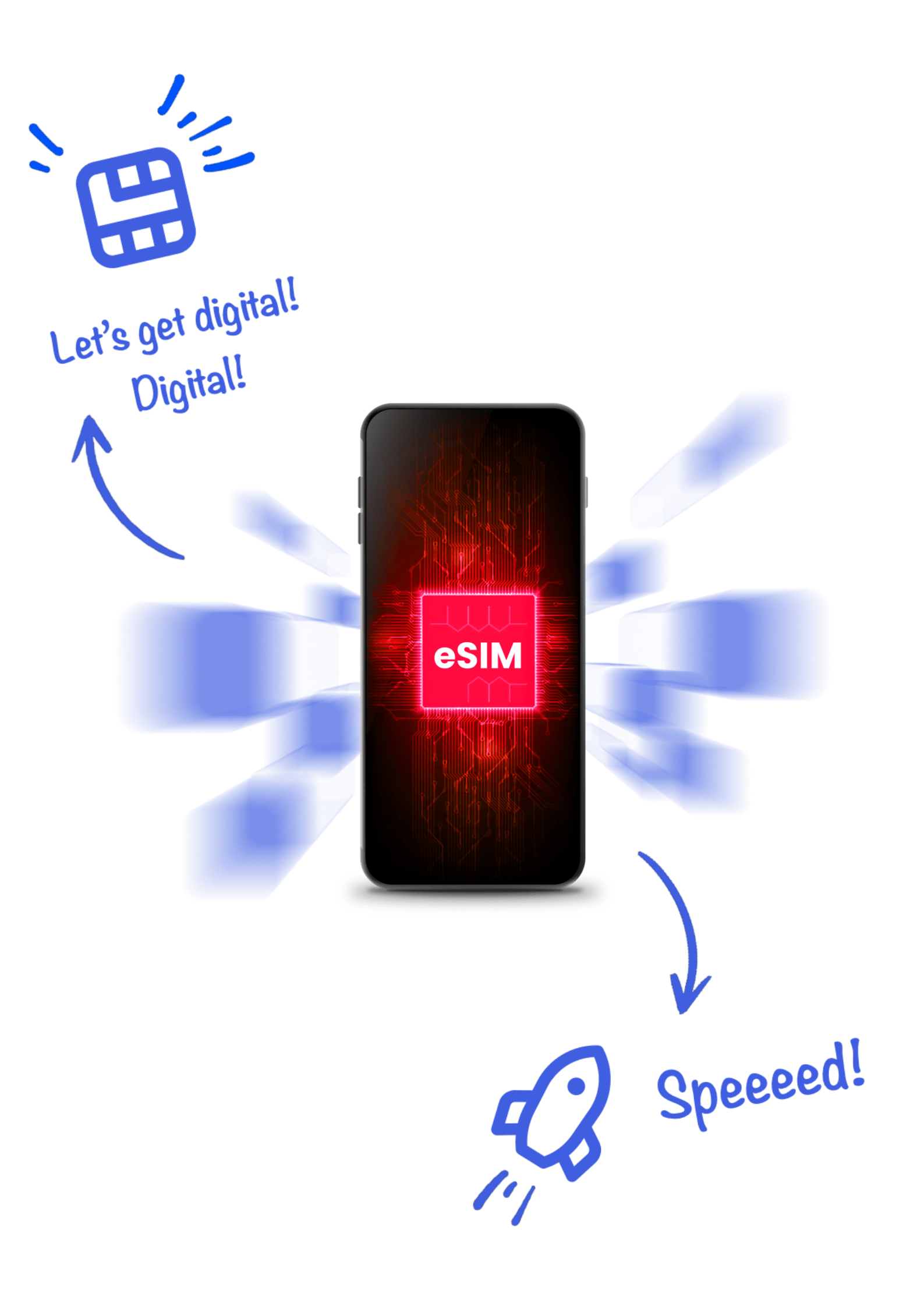 Virgin Mobile eSIM digital speed