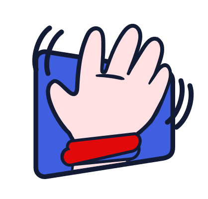 Hand waving